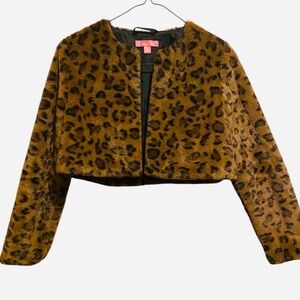 Say What? Black Chic half Jacket